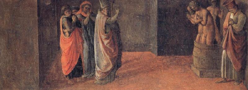Fra Filippo Lippi St Nicholas Resurrects Three Murdered Youths Germany oil painting art
